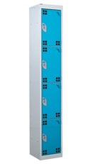 Light Sea Green Tool Charging Lockers - Perforated Door