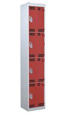 Sienna Tool Charging Lockers - Perforated Door