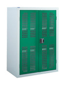 Light Gray Perforated Door Cupboards