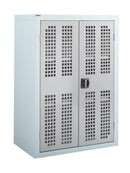 Light Gray Perforated Door Cupboards