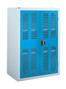 Light Gray Perforated Door Cupboards