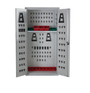 Dark Gray Perforated Tool Cupboards