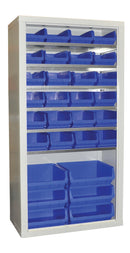 Dark Slate Blue Container Storage Cupboards