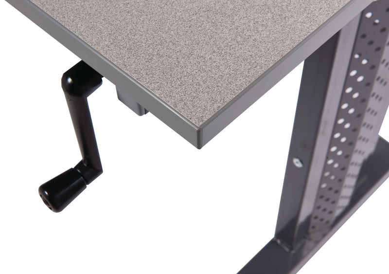 Light Slate Gray Cost Saver Height Adjustable Workbenches