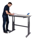Dark Slate Gray Cost Saver Height Adjustable Workbenches