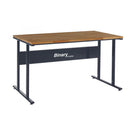 Dark Slate Gray BINARY MANUAL HEIGHT ADJUSTABLE WORKBENCHES