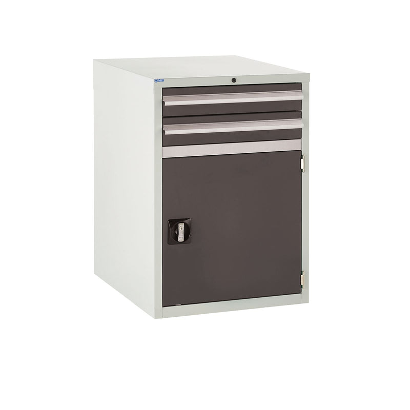 Light Gray System Tek Workbenches Cabinets