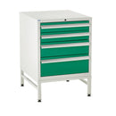 Light Gray Euroslide Under Bench On Stand - 600W