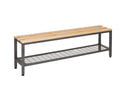 Dim Gray Locker Room Furniture - Single / Double Depth Benches