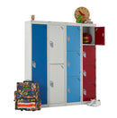 Gray School Lockers - H.1380