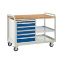 Gray Euroslide Trolley Kits - 960mm x 1270mm x 675mm