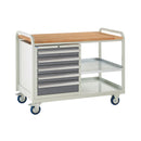 Gray Euroslide Trolley Kits - 960mm x 1270mm x 675mm