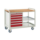Gray Euroslide Trolley Kits - 960mm x 1270mm x 675mm