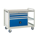 Dark Cyan Euroslide Trolley Kits - 960mm x 1270mm x 675mm