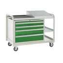 Dark Olive Green Euroslide Trolley Kits - 960mm x 1270mm x 675mm