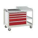 Light Gray Euroslide Trolley Kits - 960mm x 1270mm x 675mm