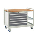 Gray Euroslide Trolley Kits - 960mm x 1270mm x 675mm
