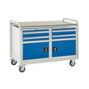 Dark Cyan Euroslide Trolley Kits - 960mm x 1270mm x 675mm