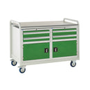 Dark Olive Green Euroslide Trolley Kits - 960mm x 1270mm x 675mm