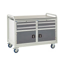 Light Gray Euroslide Trolley Kits - 960mm x 1270mm x 675mm