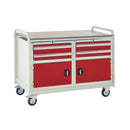 Light Gray Euroslide Trolley Kits - 960mm x 1270mm x 675mm