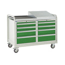 Dark Olive Green Euroslide Trolley Kits - 960mm x 1270mm x 675mm