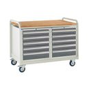 Gray Euroslide Trolley Kits - 960mm x 1270mm x 675mm