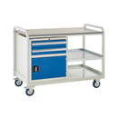 Light Gray Euroslide Trolley Kits - 960mm x 1270mm x 675mm