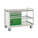 Light Gray Euroslide Trolley Kits - 960mm x 1270mm x 675mm