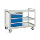 Light Gray Euroslide Trolley Kits - 960mm x 1270mm x 675mm