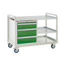 Light Gray Euroslide Trolley Kits - 960mm x 1270mm x 675mm
