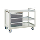 Light Gray Euroslide Trolley Kits - 960mm x 1270mm x 675mm