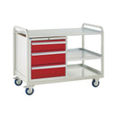 Light Gray Euroslide Trolley Kits - 960mm x 1270mm x 675mm