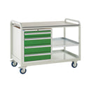 Light Gray Euroslide Trolley Kits - 960mm x 1270mm x 675mm