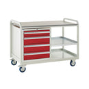 Light Gray Euroslide Trolley Kits - 960mm x 1270mm x 675mm
