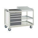 Light Gray Euroslide Trolley Kits - 960mm x 1270mm x 675mm