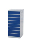 Midnight Blue Laptop & Tablet Storage Locker - 8 Compartments