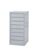 Gray Laptop & Tablet Storage Locker - 8 Compartments