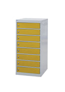 Gray Laptop & Tablet Storage Locker - 8 Compartments