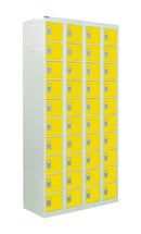Light Gray Personal Effects Lockers
