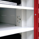 Light Slate Gray Laptop & Tablet Charging Lockers - 8 Compartments