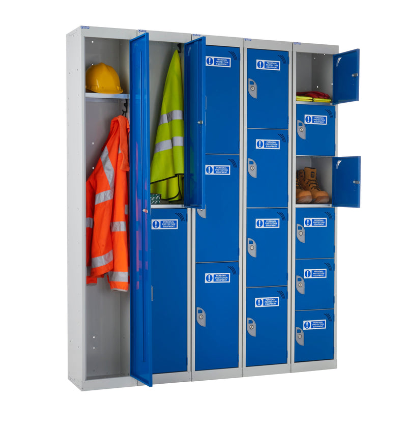 Rosy Brown PPE Lockers