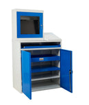 Light Gray Computer Workstation Kit