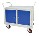 Dark Slate Blue Mobile Maintenance Trolley