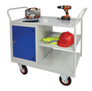 Gray Mobile Maintenance Trolley