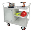 Gray Mobile Maintenance Trolley