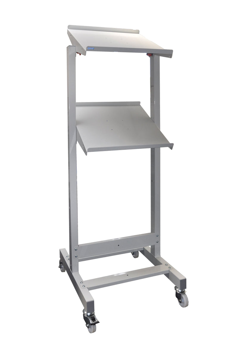 Dark Gray Tilting Shelf Trolleys