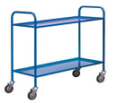Steel Blue Economy Shelf Trucks