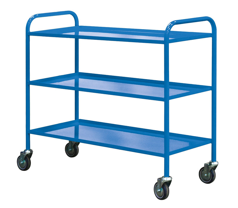 Steel Blue Economy Shelf Trucks