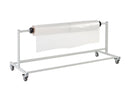 Light Gray Single Tier Packaging Trolley